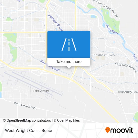 Mapa de West Wright Court