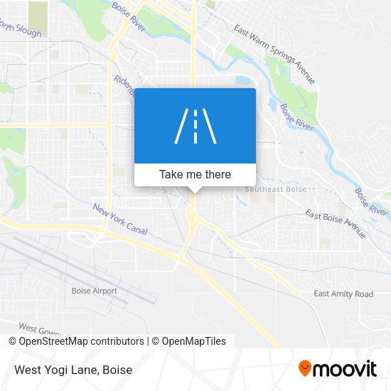 Mapa de West Yogi Lane