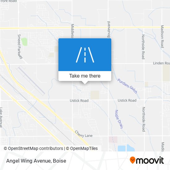 Mapa de Angel Wing Avenue