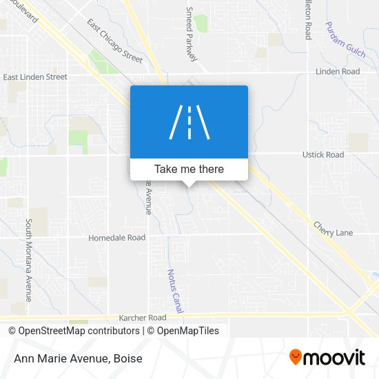 Mapa de Ann Marie Avenue