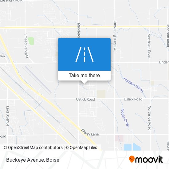 Mapa de Buckeye Avenue