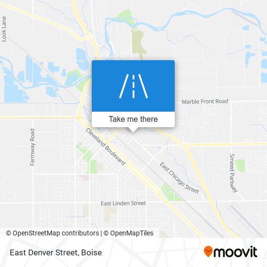 Mapa de East Denver Street