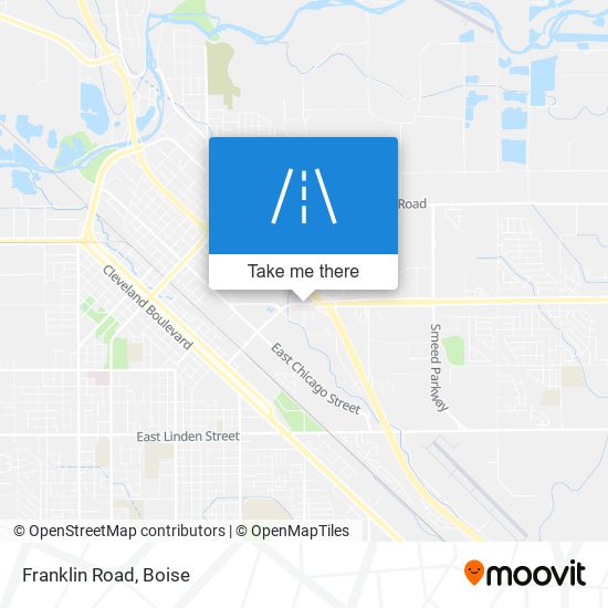 Franklin Road map