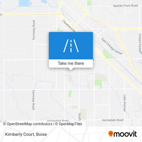 Mapa de Kimberly Court