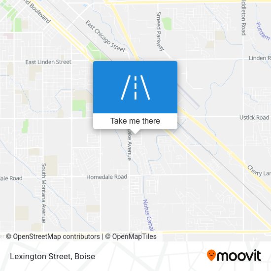 Mapa de Lexington Street