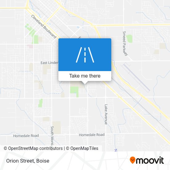 Mapa de Orion Street