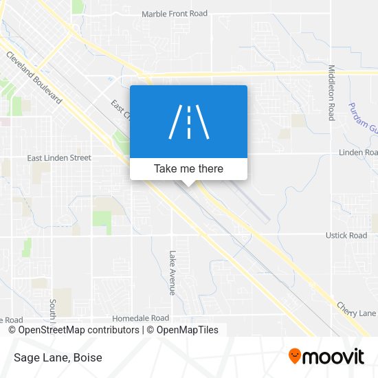 Mapa de Sage Lane