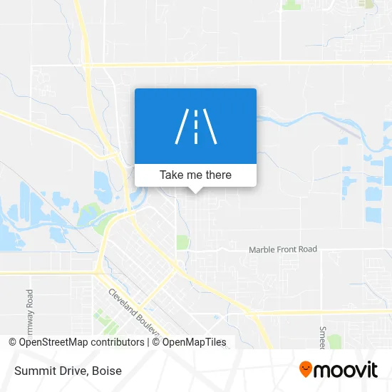 Summit Drive map