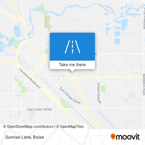 Mapa de Sunrise Lane