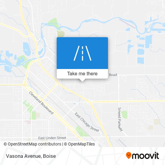 Vasona Avenue map