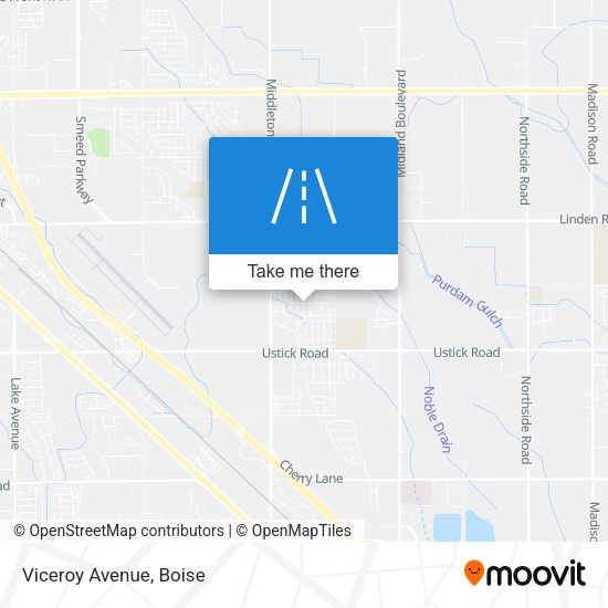 Mapa de Viceroy Avenue