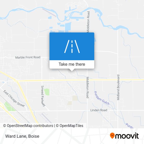 Mapa de Ward Lane