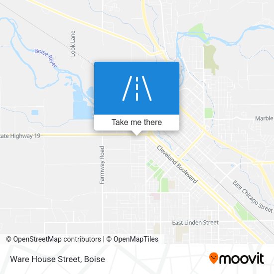 Mapa de Ware House Street