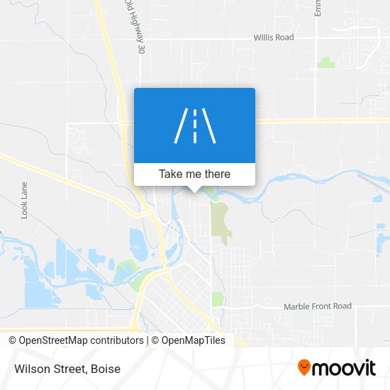 Mapa de Wilson Street