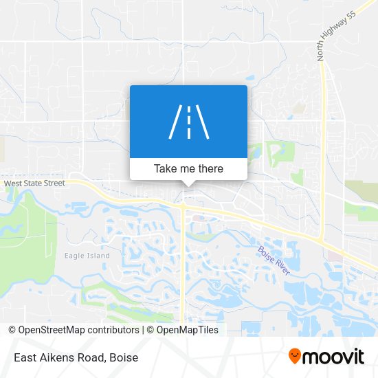 Mapa de East Aikens Road