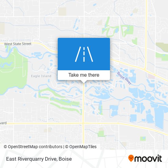 Mapa de East Riverquarry Drive