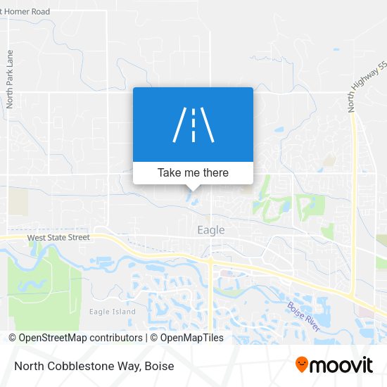 Mapa de North Cobblestone Way