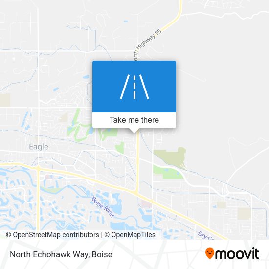 Mapa de North Echohawk Way