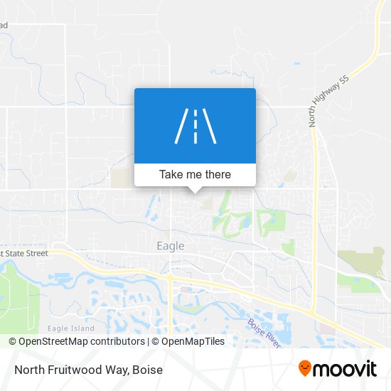 Mapa de North Fruitwood Way