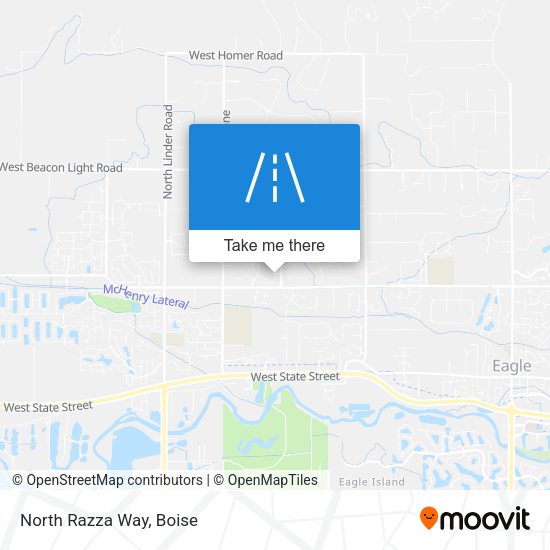 Mapa de North Razza Way