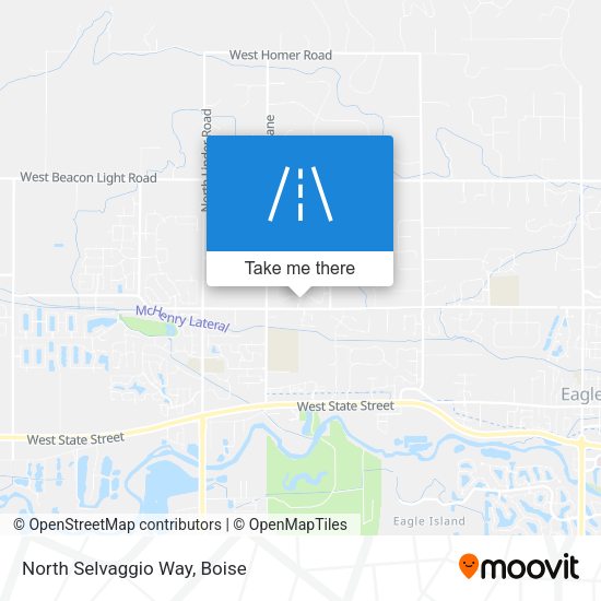 Mapa de North Selvaggio Way