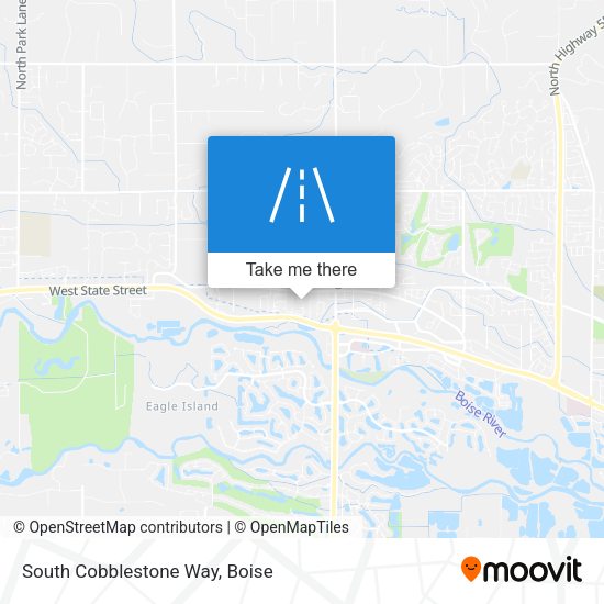 South Cobblestone Way map