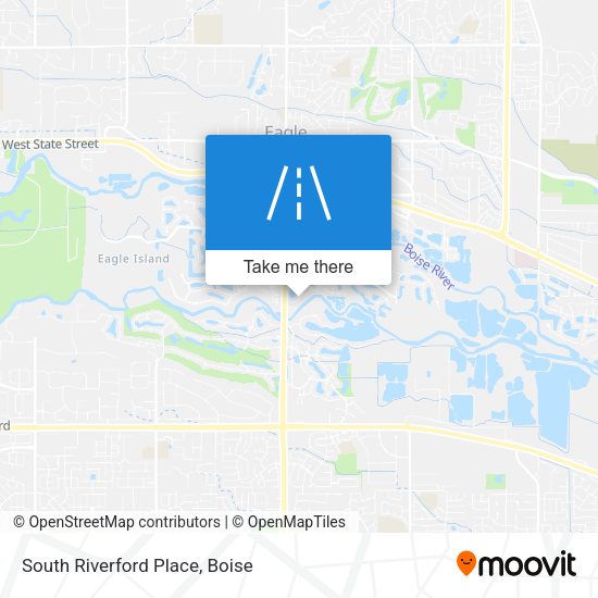 Mapa de South Riverford Place