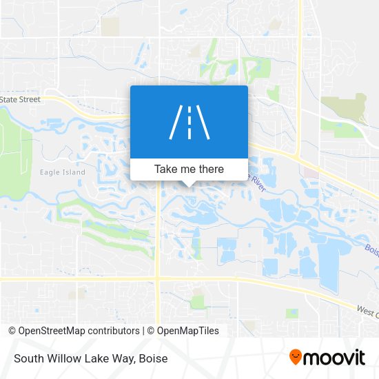 Mapa de South Willow Lake Way