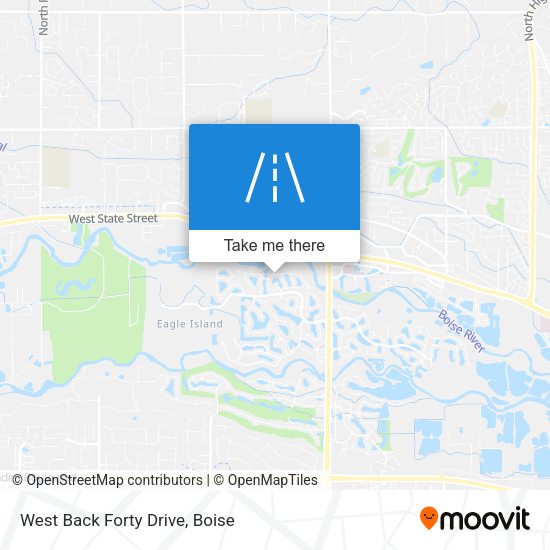 West Back Forty Drive map