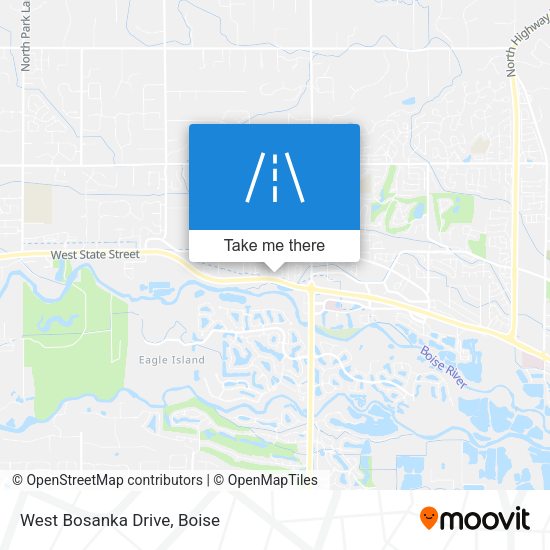 Mapa de West Bosanka Drive