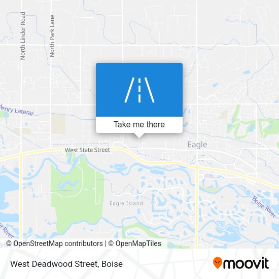 West Deadwood Street map