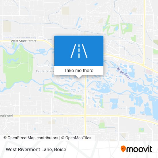 West Rivermont Lane map