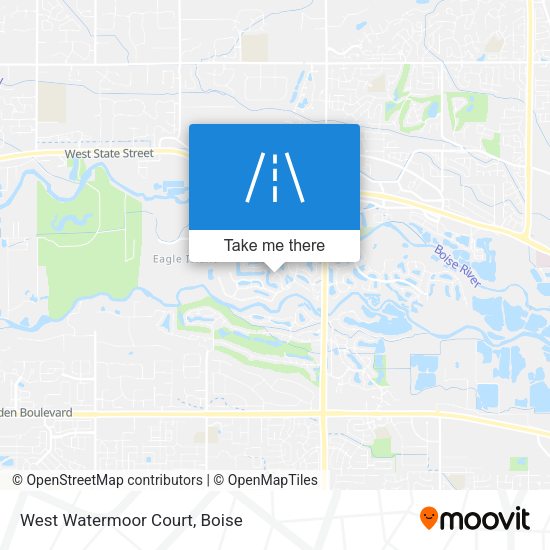 West Watermoor Court map