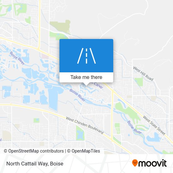 Mapa de North Cattail Way