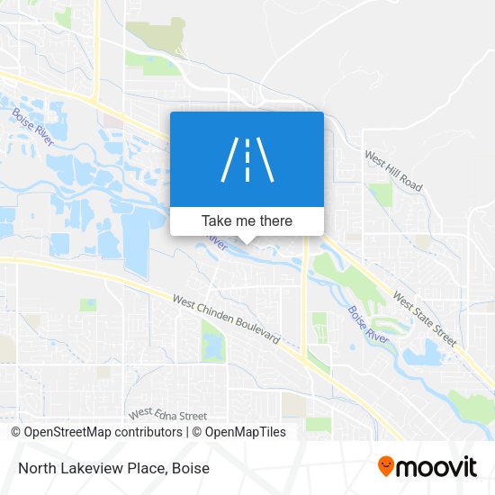 North Lakeview Place map