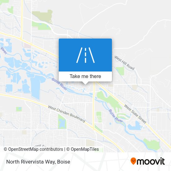 Mapa de North Rivervista Way