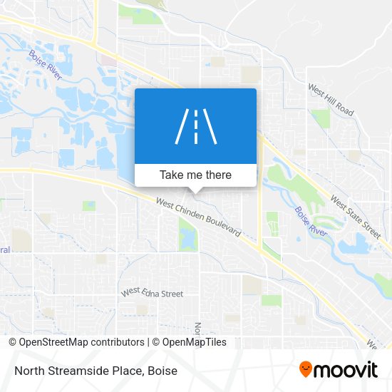 North Streamside Place map