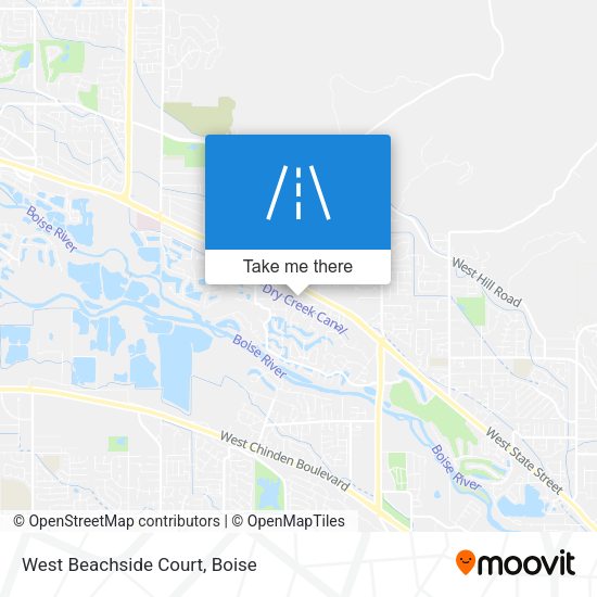 West Beachside Court map