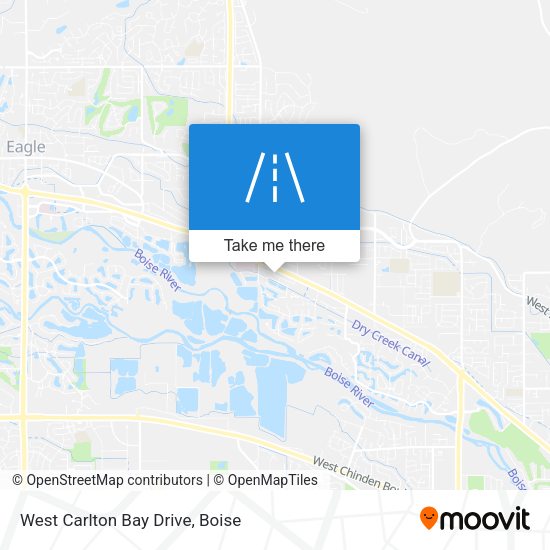 Mapa de West Carlton Bay Drive