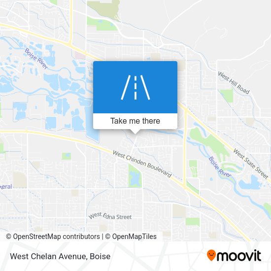 Mapa de West Chelan Avenue