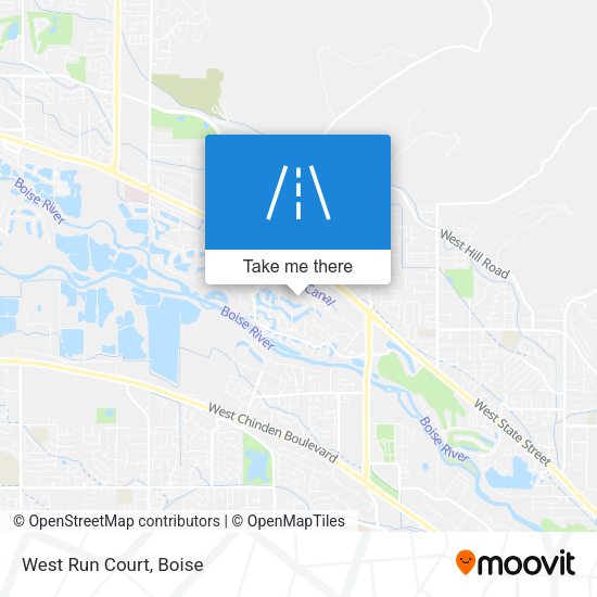 Mapa de West Run Court