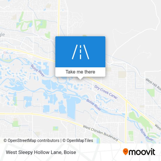 West Sleepy Hollow Lane map