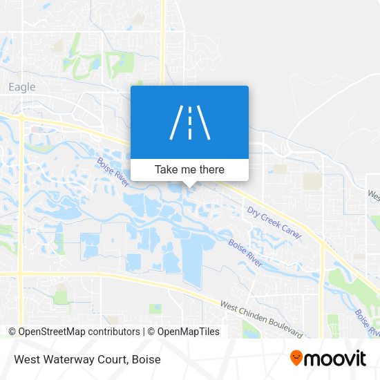 Mapa de West Waterway Court