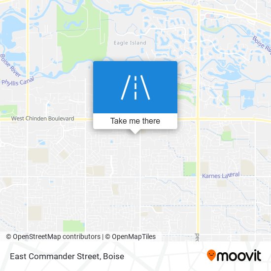 Mapa de East Commander Street