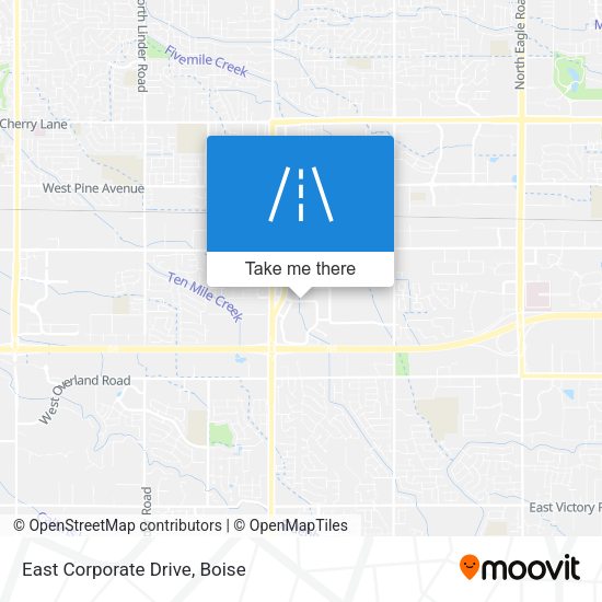East Corporate Drive map