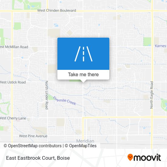 East Eastbrook Court map