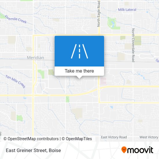 Mapa de East Greiner Street