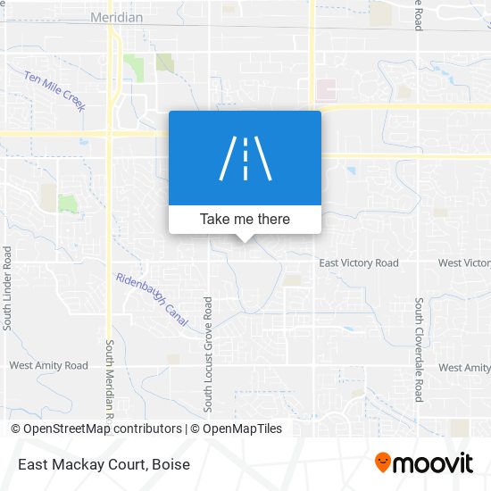 Mapa de East Mackay Court