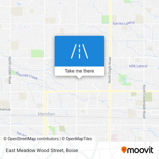East Meadow Wood Street map