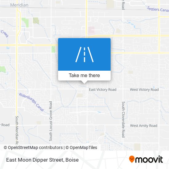 Mapa de East Moon Dipper Street